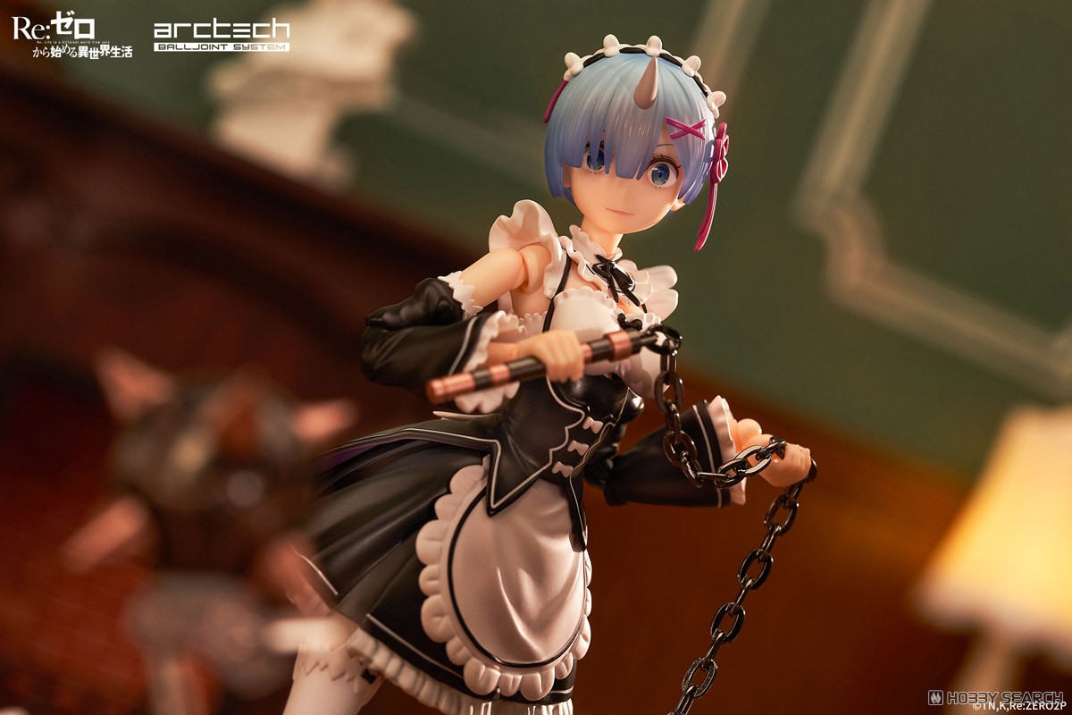 【特典付】ARCTECH可動シリーズ Re:ゼロから始める異世界生活 レム (フィギュア) その他の画像4