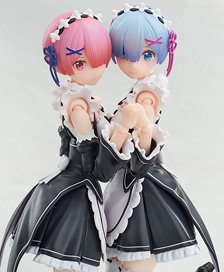 【特典付】ARCTECH可動シリーズ Re:ゼロから始める異世界生活 ラム＆レム セット (フィギュア)