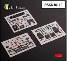 MH-60L ブラックホーク 内装3Dデカール (ICM用) (プラモデル)