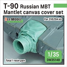 現用 露/ソ T-90主力戦車 防盾キャンバスカバーセット(ズベズダ用) (プラモデル)