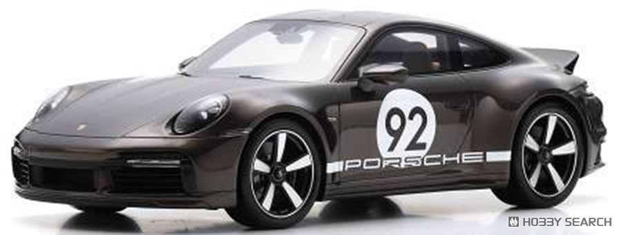 Porsche 911 (992) Sport Classic - Macadamia Metallic with Heritage Design Package 2023 (ミニカー) 商品画像1