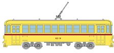 The Railway Collection Tokyo Metropolitan Bureau of Transportation Type 6000 (#6219) (Model Train)