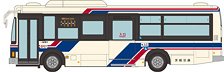 The All Japan Bus Collection 80 [JH001-2] Ibaraki Kotsu (Ibaraki Area) (Model Train)