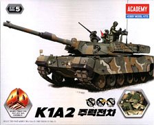 (4D KIT) K1A2 Tank (Plastic model)