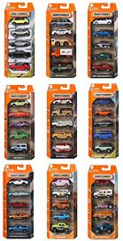 Matchbox 5 cars Pack 981C (Set of 12) (Diecast Car)