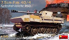 7.5cm Pak 40/4. Selbstfahrlafette RSO (Plastic model)