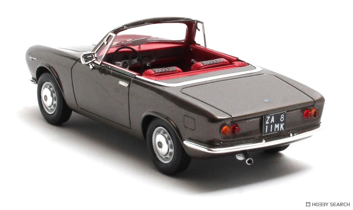 アルファロメオ ジュリア GT スパイダー 1963年 ブラウンメタリック (ミニカー) 商品画像3