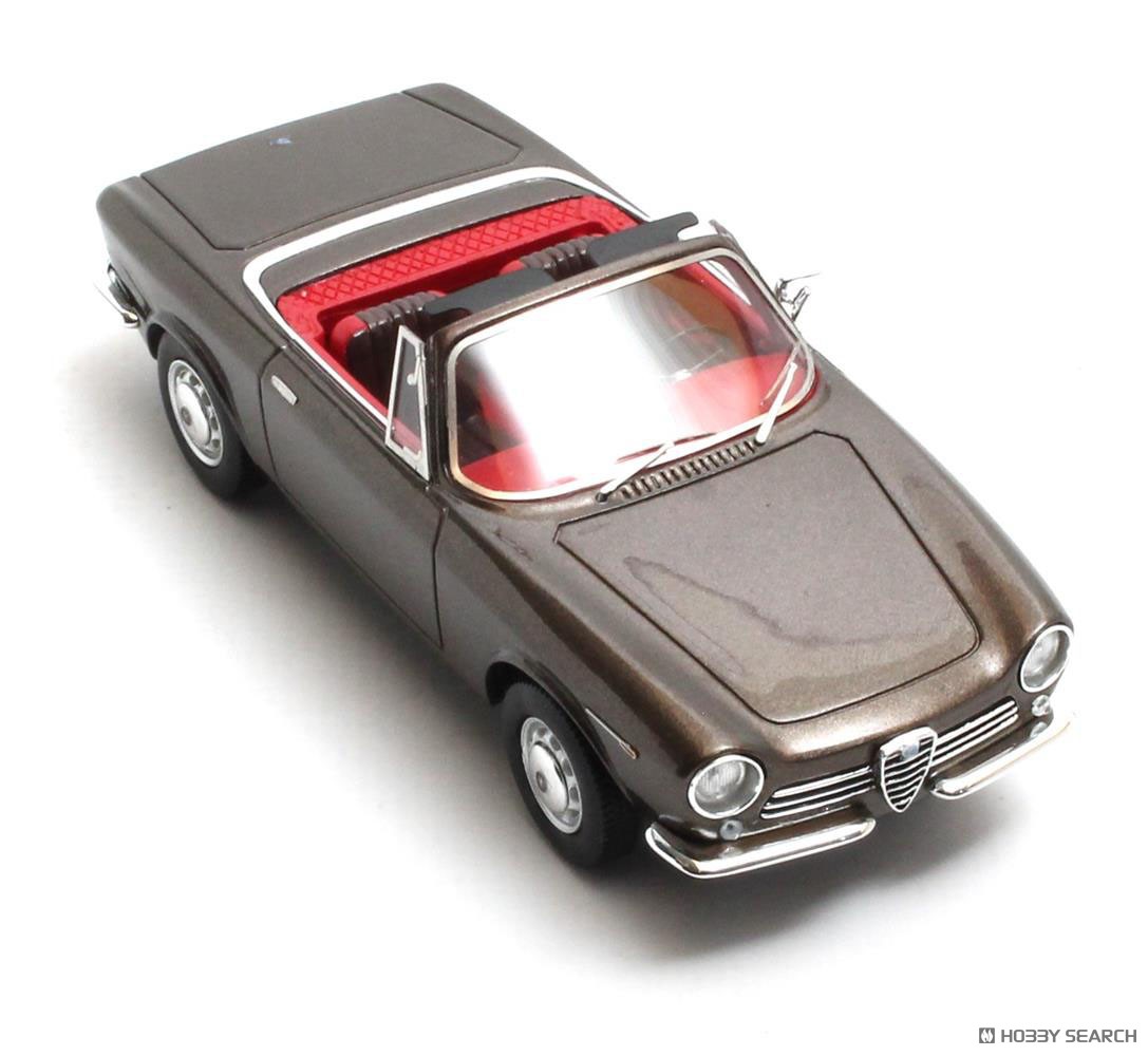 アルファロメオ ジュリア GT スパイダー 1963年 ブラウンメタリック (ミニカー) 商品画像5
