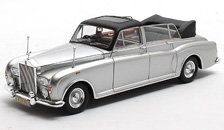ロールス・ロイス・ファントムVI ランドーレット 1973年 シルバーメタリック (ミニカー)