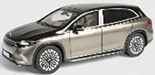 メルセデス ベンツ マイバッハ EQS SUV ベルベットブラウン/ オニキスブラック (ミニカー)