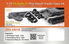 Pz.Kpfw.IV One Touch Tracks Type 5A (3D printing) (Plastic model)