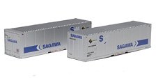 Container Type U50A (Sagawa Express) (2 Pieces) (Model Train)