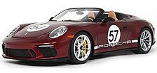ポルシェ 911(991.2) スピードスター ヘリテージエディション 2019 (チェリーメタリック) (ミニカー)