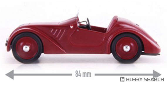 Jawa 750 ロードスター 1936 ダークレッド (ミニカー) 商品画像2