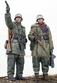 WSS Grenadiers at Kharkov Set (2 figures) (Plastic model)