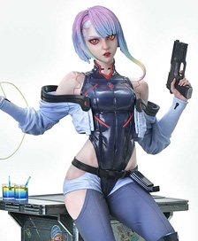 【銀行振込前入金】 リアルエリートマスターライン サイバーパンク：エッジランナーズ ルーシー DX版 (完成品)
