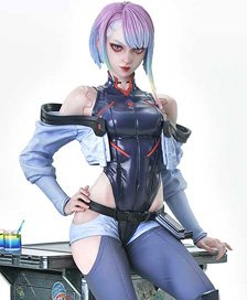 【銀行振込前入金】 リアルエリートマスターライン サイバーパンク：エッジランナーズ ルーシー (完成品)