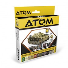 アトム III号突撃砲 G型 外装色＆内装色セット (塗料)
