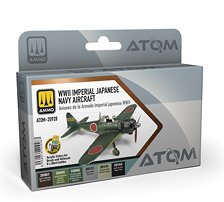 アトム WW.II 日本海軍航空機 カラーセット (塗料)