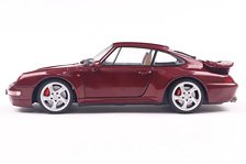 ポルシェ 911(993) ターボ 1997 (レッド) (ミニカー)