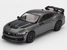 フォード マスタング ダークホース 2024 カーボナイズドグレー (右ハンドル) (ミニカー)