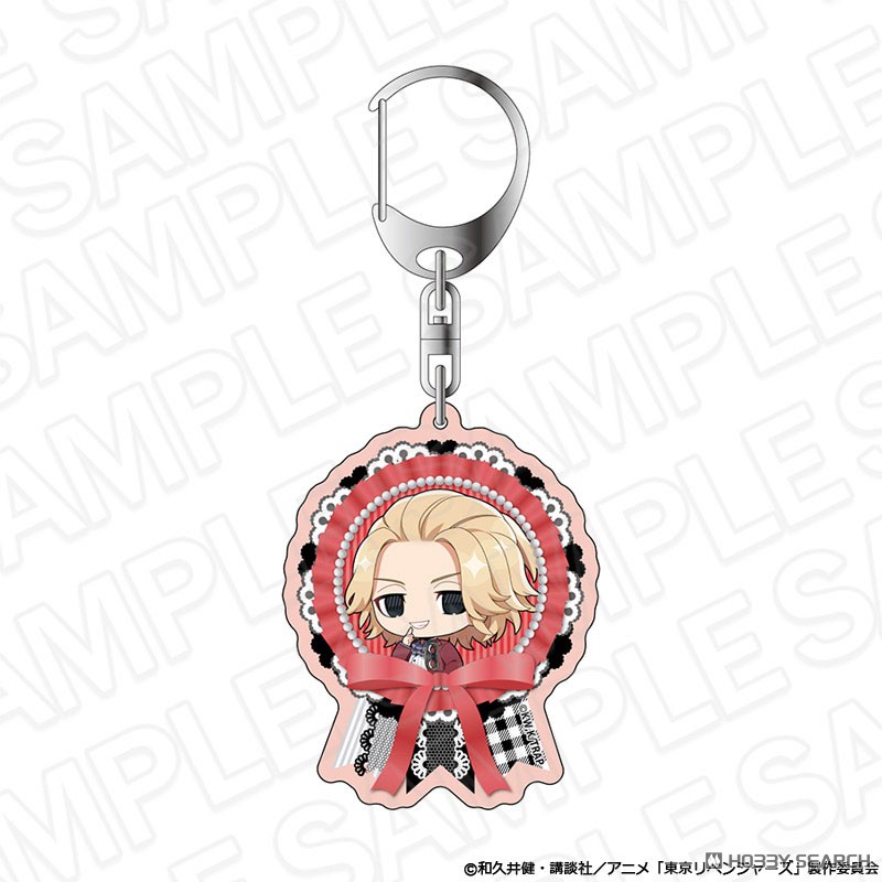 東京リベンジャーズ ホログラムキーホルダー 佐野万次郎 マスカレード ver. (キャラクターグッズ) 商品画像1
