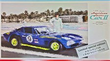 American Sports Car 2 with Figure Limited Special Edition (Model Car)