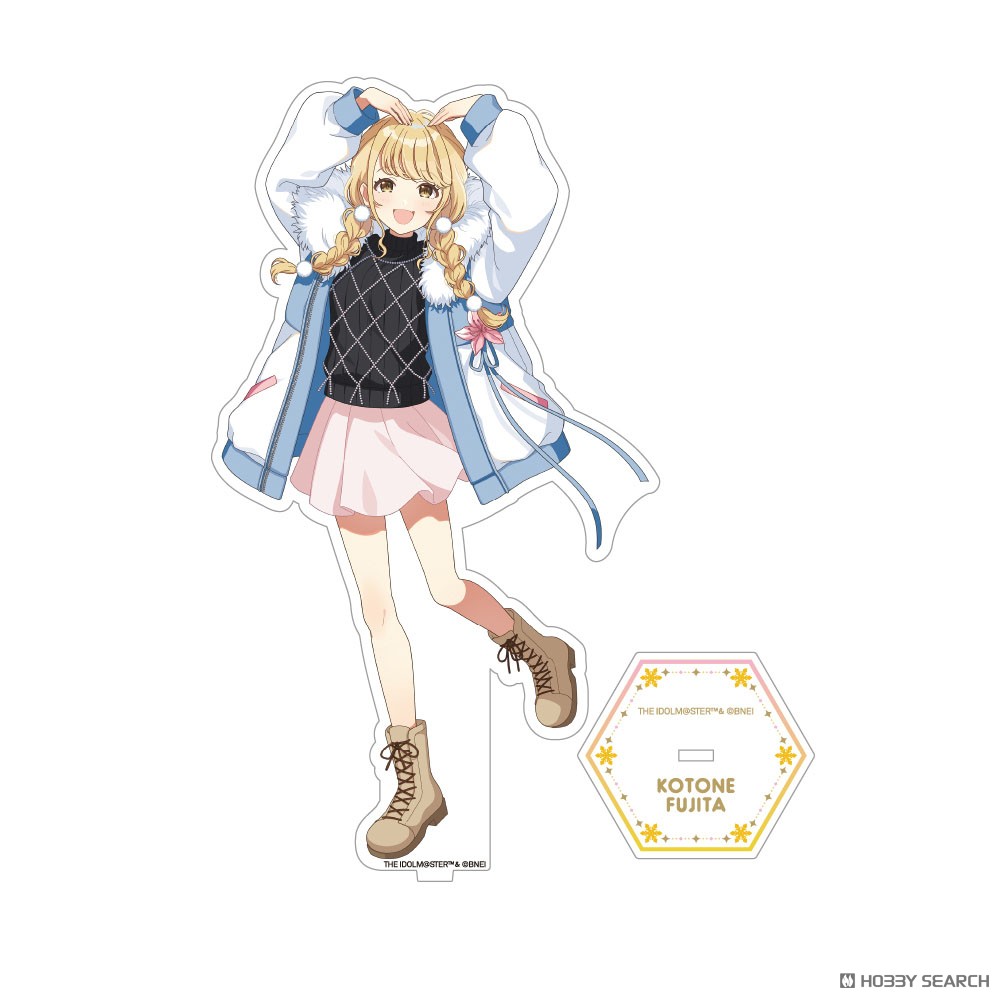 Gakuen Idolmaster Big [Especially Illustrated] Acrylic Stand Kotone Fujita (Anime Toy) 商品画像1