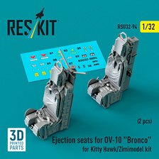 OV-10 ブロンコ 射出座席 (2個入) (キティーホーク用) (プラモデル)