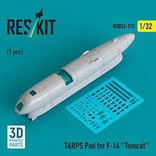 F-14 トムキャット TARPS 戦術航空偵察ポッドシステム (プラモデル)