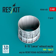 B-1B ランサー 後期ノズル 2 (レスキット RSKU48-0426/-0427用) (プラモデル)