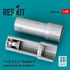F-4E/J/F/G/S アフターバーナー (アカデミー用) (プラモデル)