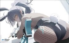 Bushiroad Rubber Mat Collection V2 Vol.1721 Blue Archive [Karin(Bunny Girl)] Memorial Lobby Illust Ver. (Card Supplies)