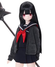 50cm Original Doll Black Raven Series Lilia / The nightmare parallel world. -R-Black ver.- (Fashion Doll)