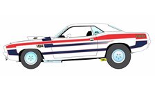 1970 Plymouth HEMI Cuda Street Machine (Diecast Car)