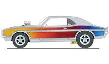 1968 Chevrolet Camaro Street Machine (Diecast Car)