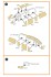 Ki-61-II, Ki-100-I painting mask on `yellow kabuki paper` (for Finemolds FP17, FP19) (Plastic model) 設計図2 Thumbnail