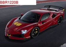 Ferrari SF90XX Stradale Red Fuoco Modena yellow air intakes (ミニカー)