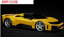 Ferrari F80 carbon optional Giallo Tristrato silver wheels (ミニカー)