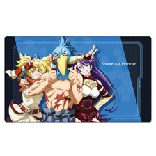 [Shangri-La Frontier] Rubber Mat Sanraku & Arthur Pencilgon & Oicazzo (Card Supplies)