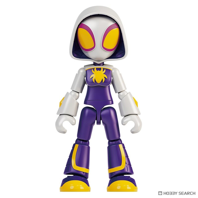 スパイディ アメイジング レベル 第3弾 - ゴーストスパイダー ウェブスピナーズ スーツ (プラモデル) 商品画像1
