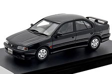NISSAN PRIMERA 2.0 Te (1990) スーパーブラック (ミニカー)