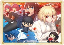 キャラクター万能ラバーマットMELTY BLOOD: TYPE LUMINA「集合」 (キャラクターグッズ)