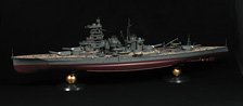 IJN Fast Battleship Haruna w/IJN Crew figures (Plastic model)