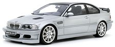 BMW E46 M3 GTR ストリート 2001 (シルバー) (ミニカー)