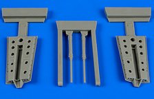 F-101A/C Voodoo speed brakes (for Kitty Hawk) (Plastic model)