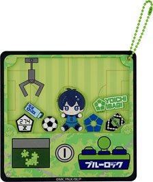 Blue Lock HUGGY Series Claw Machine Acrylic Keychain Isagi Yoichi (Anime Toy)