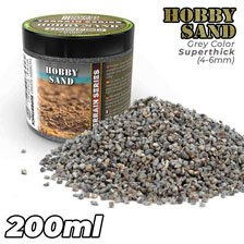 Superthick Hobby Sand Dark Gray (200ml) (Material)
