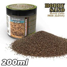 Thin Hobby Sand Burnt Brown (200ml) (Material)