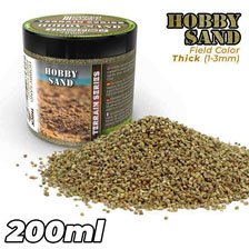 Thick Hobby Sand Greenish Yellow (200ml) (Material)